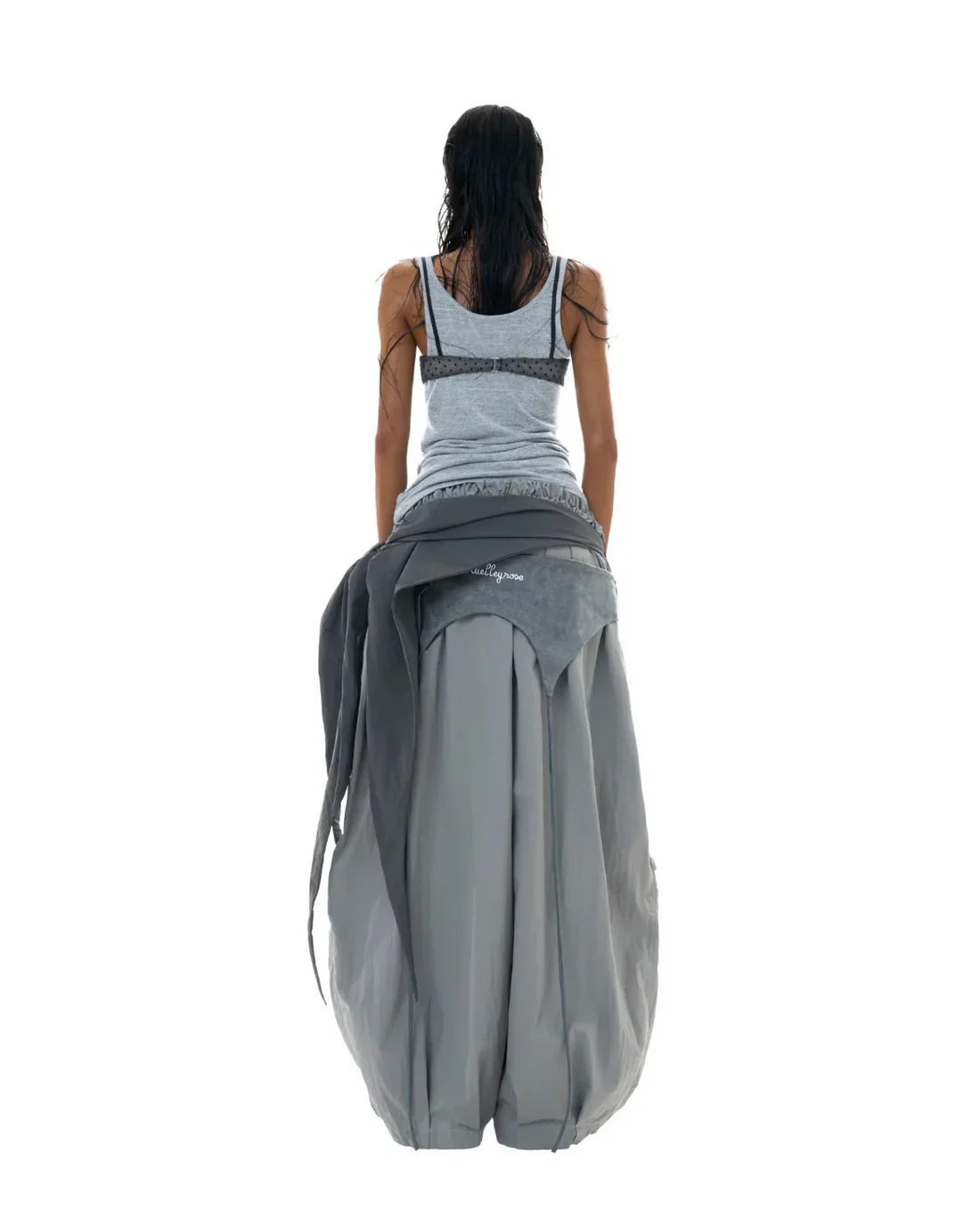 [Sold Out] Huelleyrose Kalista Pants - Grey - Image 4