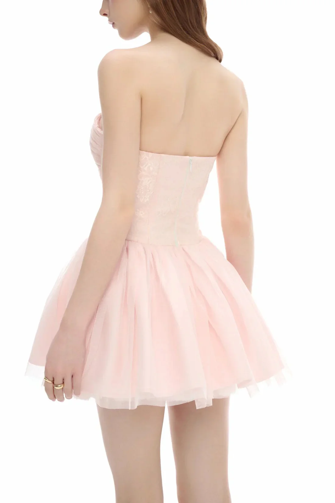 Jubin BABY DRESS (PINK) - Image 4