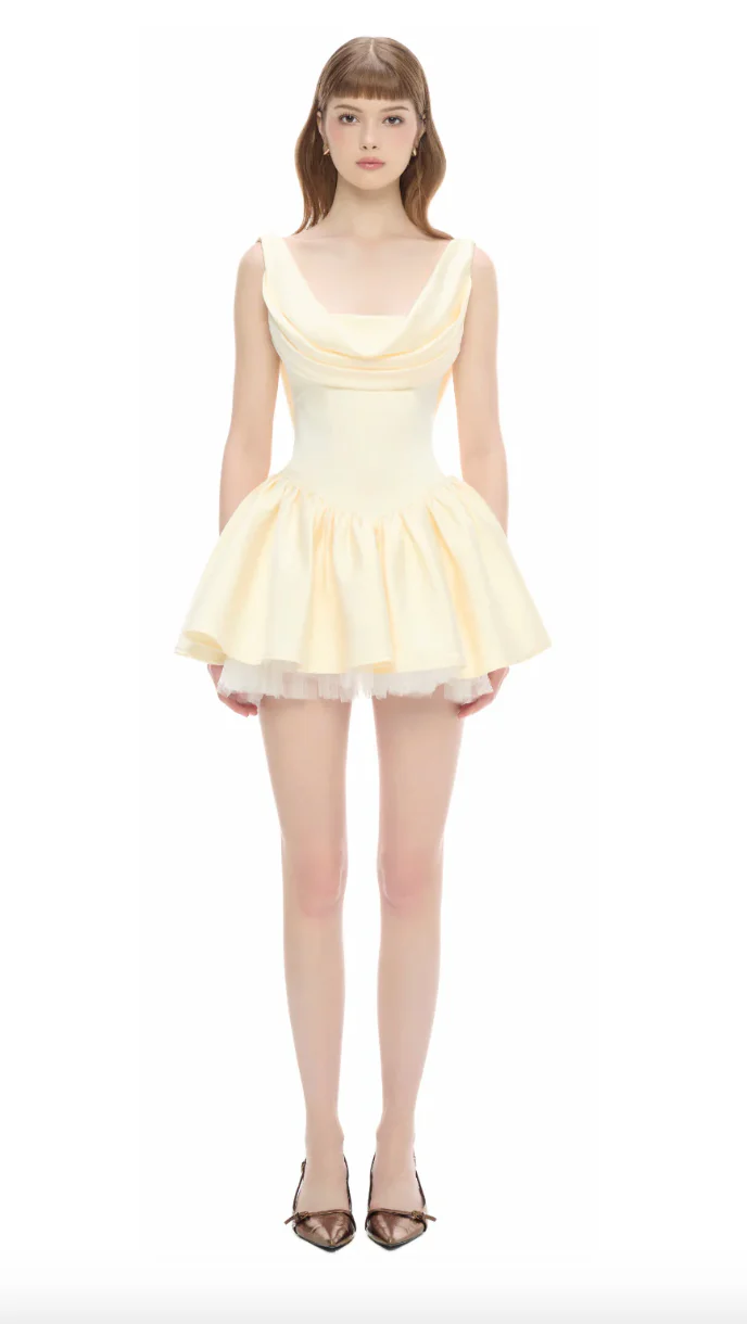 Jubin Cherie Dress (ivory)