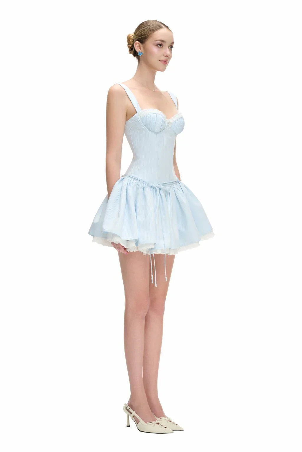 Jubin FAUNA DRESS (BLUE) - Image 4