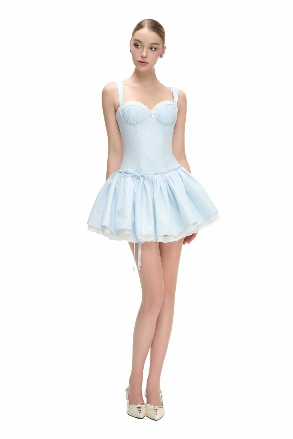 Jubin FAUNA DRESS (BLUE) - Image 5