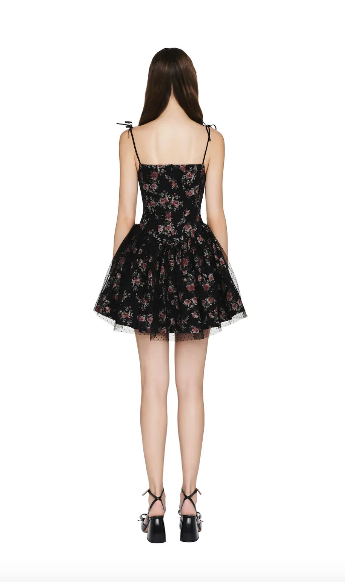 Jubin Serenity Dress (flowers) - Image 3