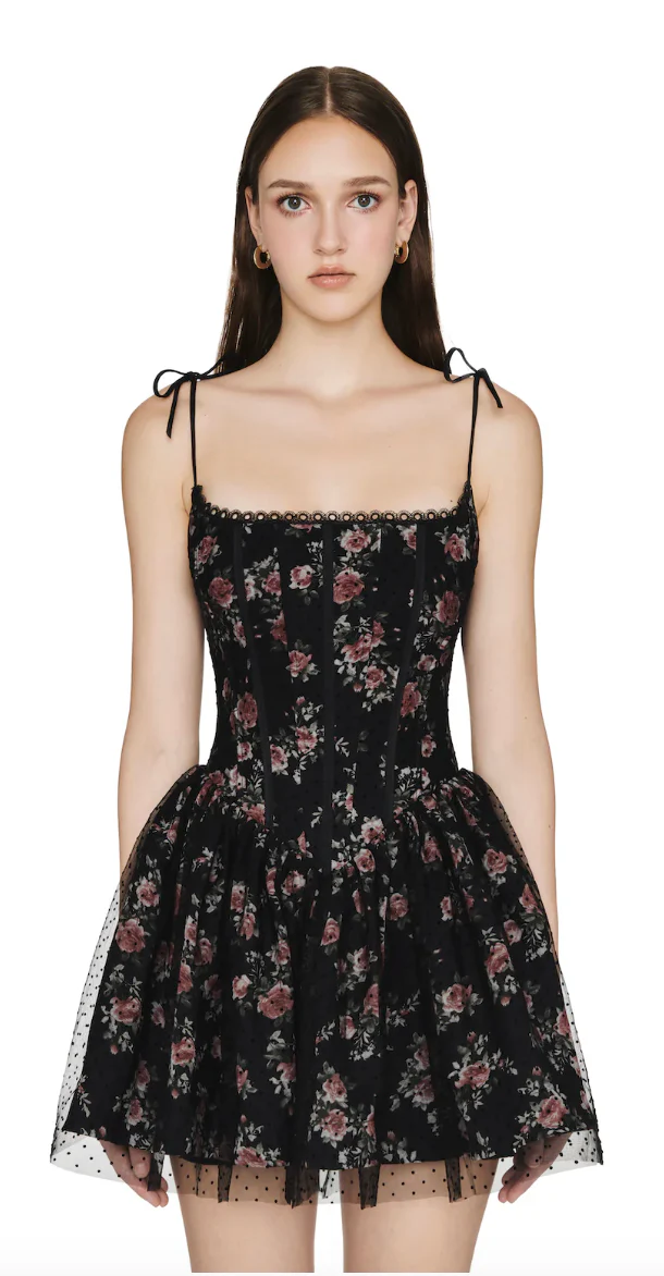 Jubin Serenity Dress (flowers) - Image 4
