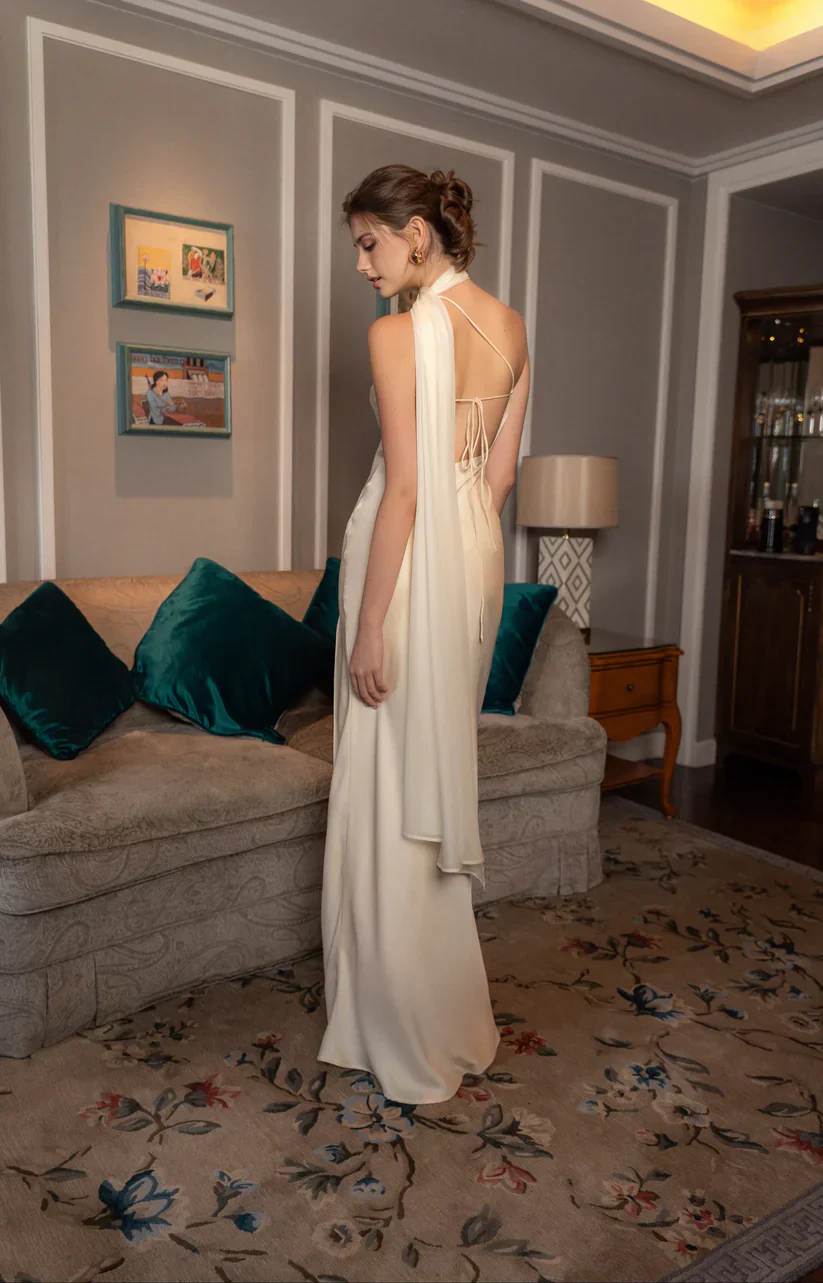 KISSRINE CAILY SILK DRESS - Image 2