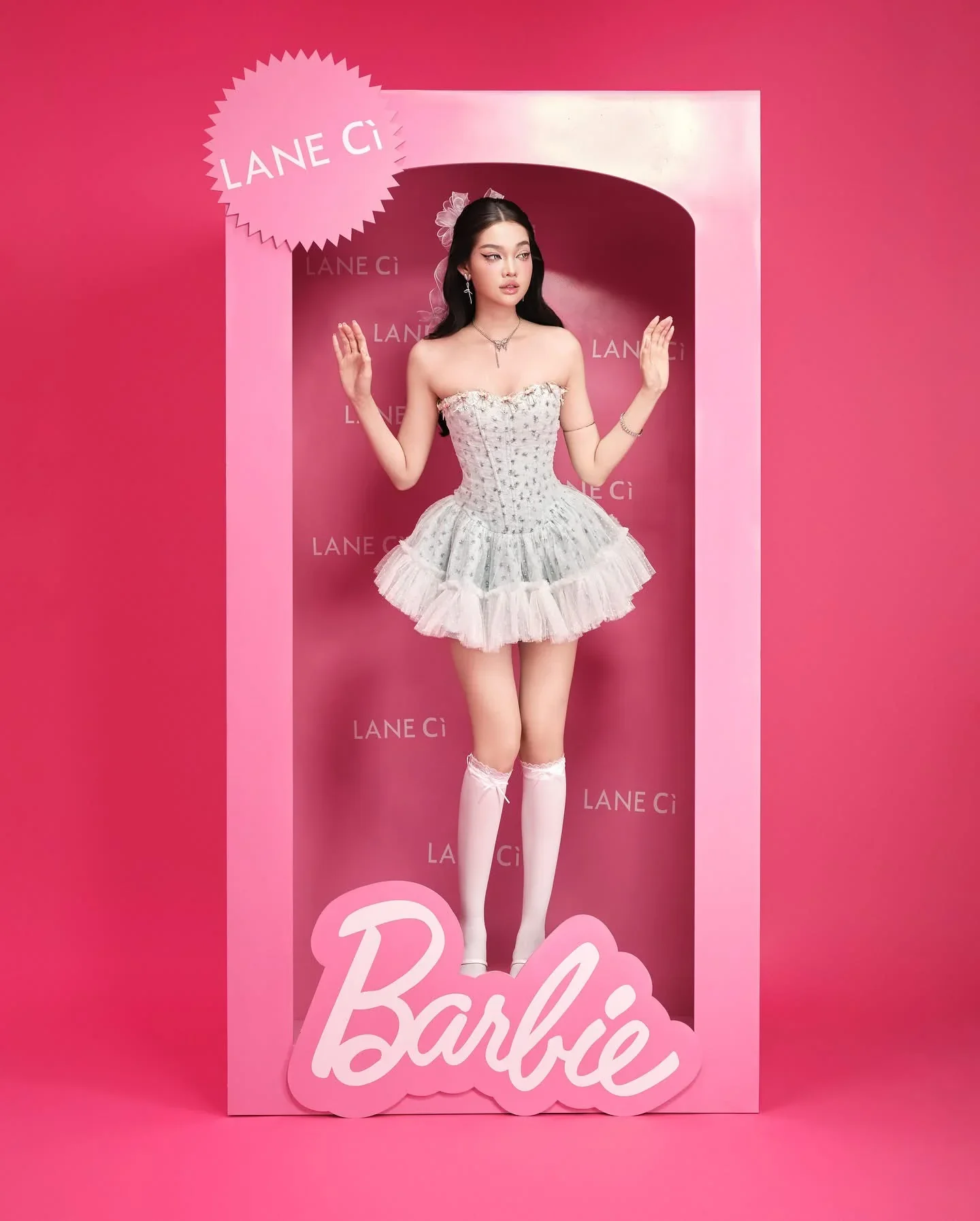 LANE Cì Moudy Dress (Blue) - Image 4