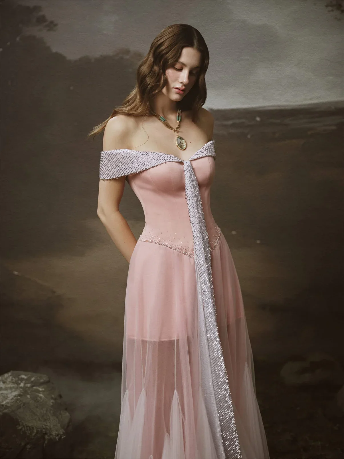 LINH PHUNG Pink Rosmira Maxi Dress - Image 2