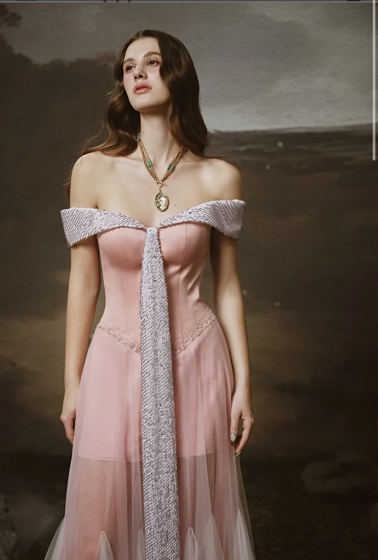 LINH PHUNG Pink Rosmira Maxi Dress - Image 3