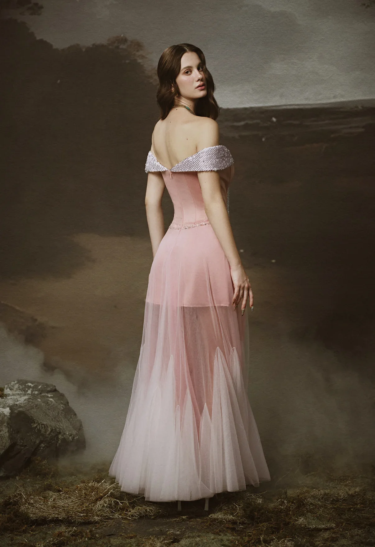 LINH PHUNG Pink Rosmira Maxi Dress - Image 4
