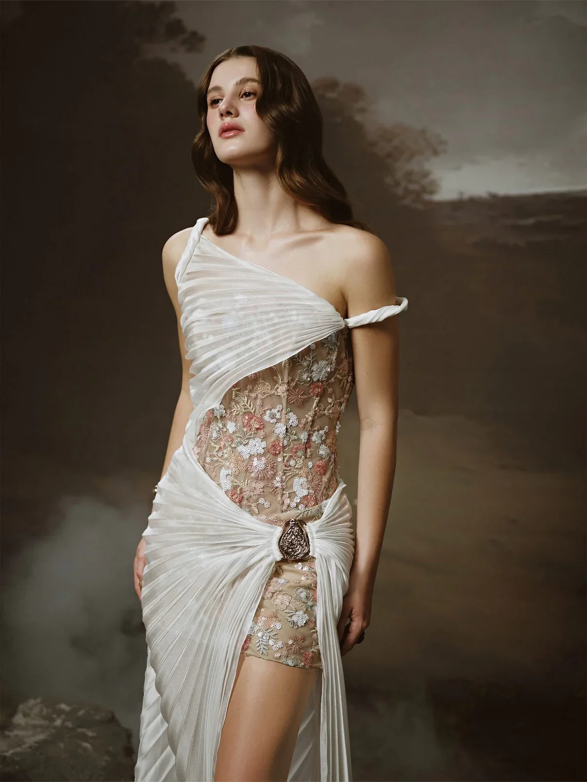 LINH PHUNG White Doria Maxi Dress - Image 2