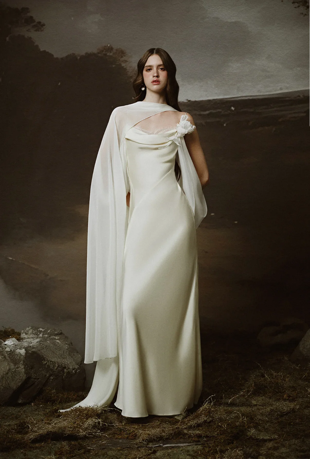 LINH PHUNG White Mirena Maxi Dress - Image 4