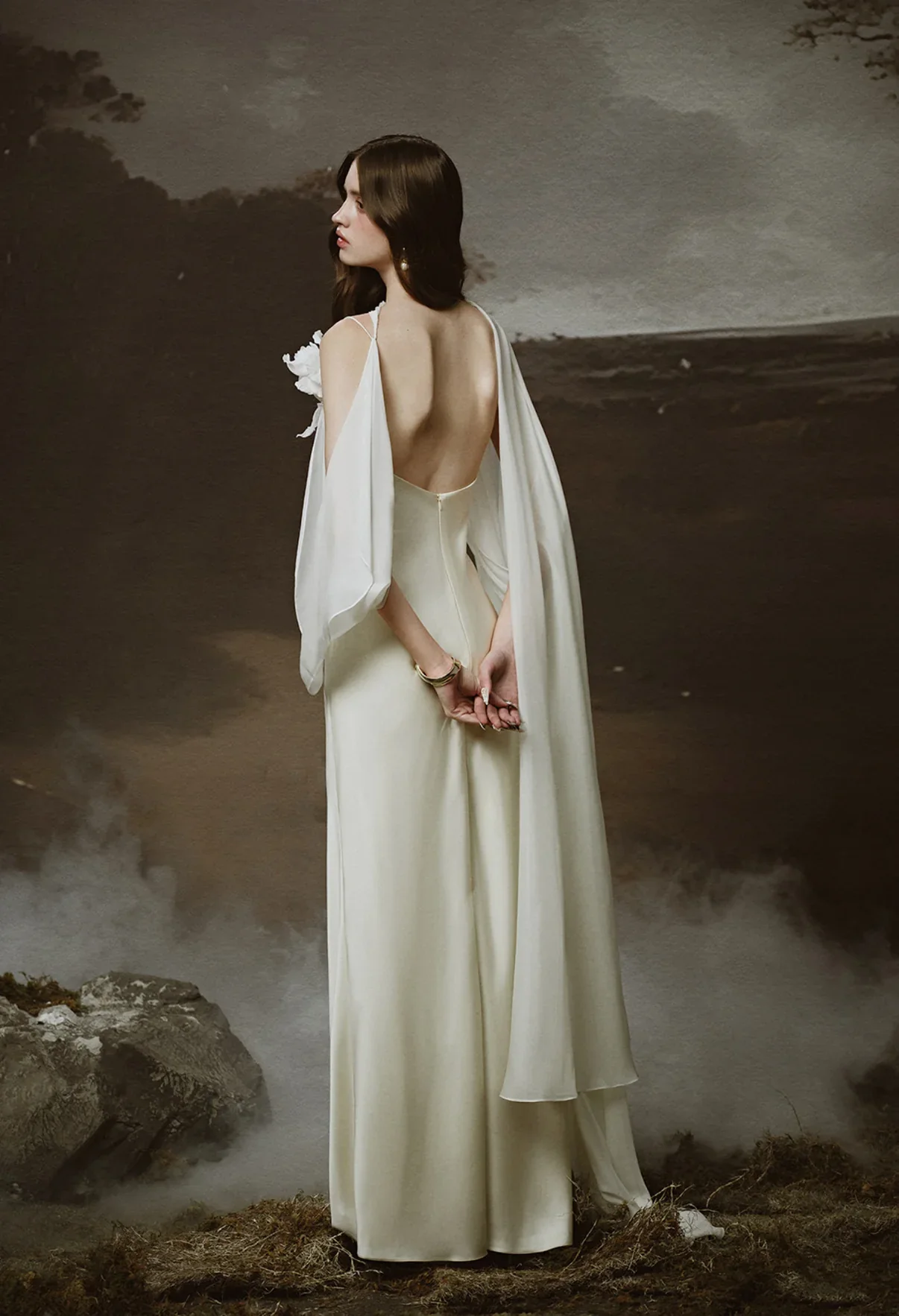 LINH PHUNG White Mirena Maxi Dress - Image 5