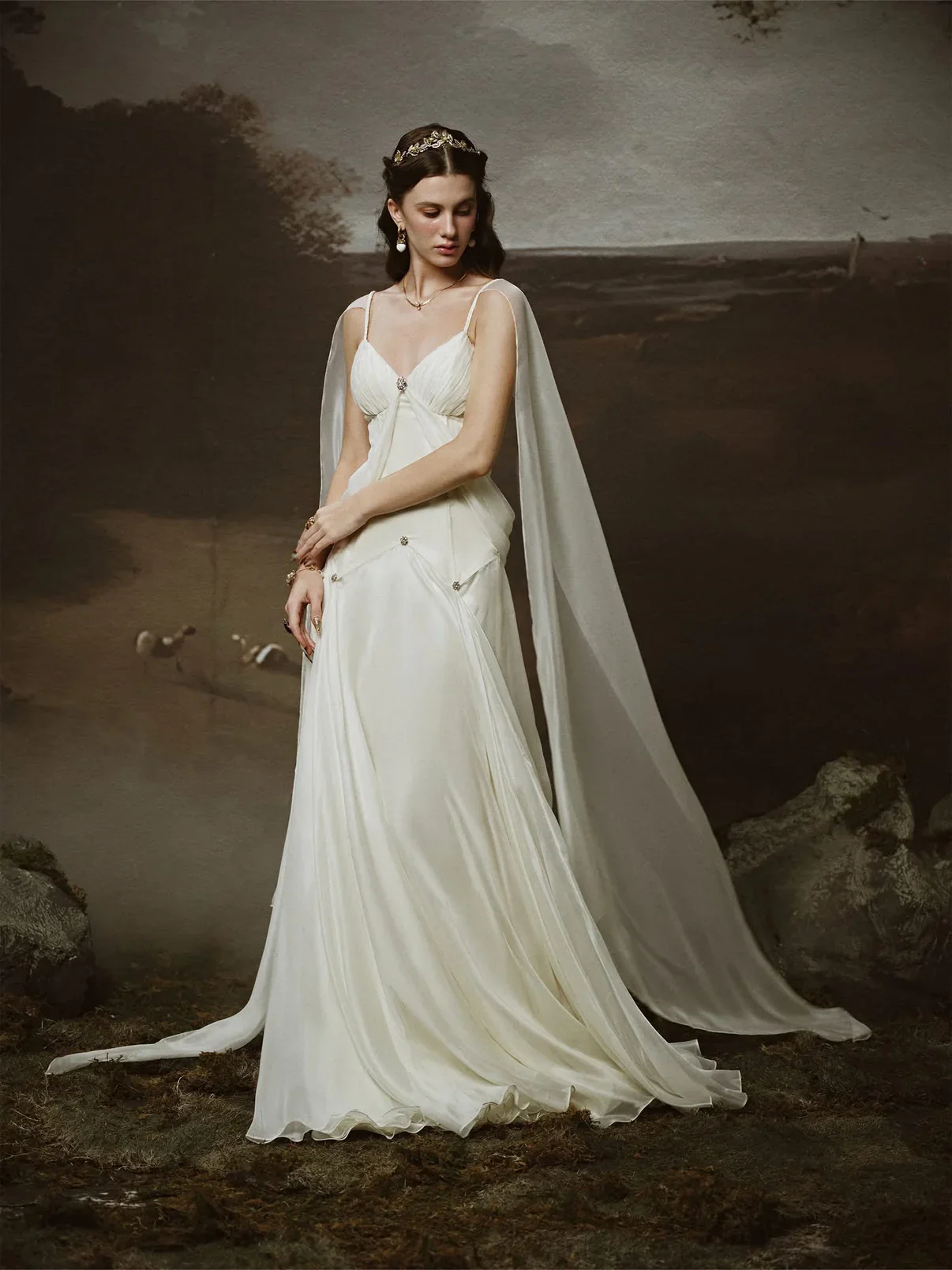 LINH PHUNG White Thalia Maxi Dress - Image 2