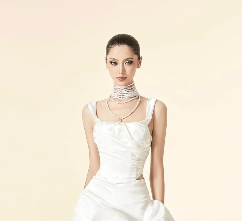 MAEL FEMME WHITE BLACK KELLA TOP DRIZELLA MAXI SKIRT - Image 6