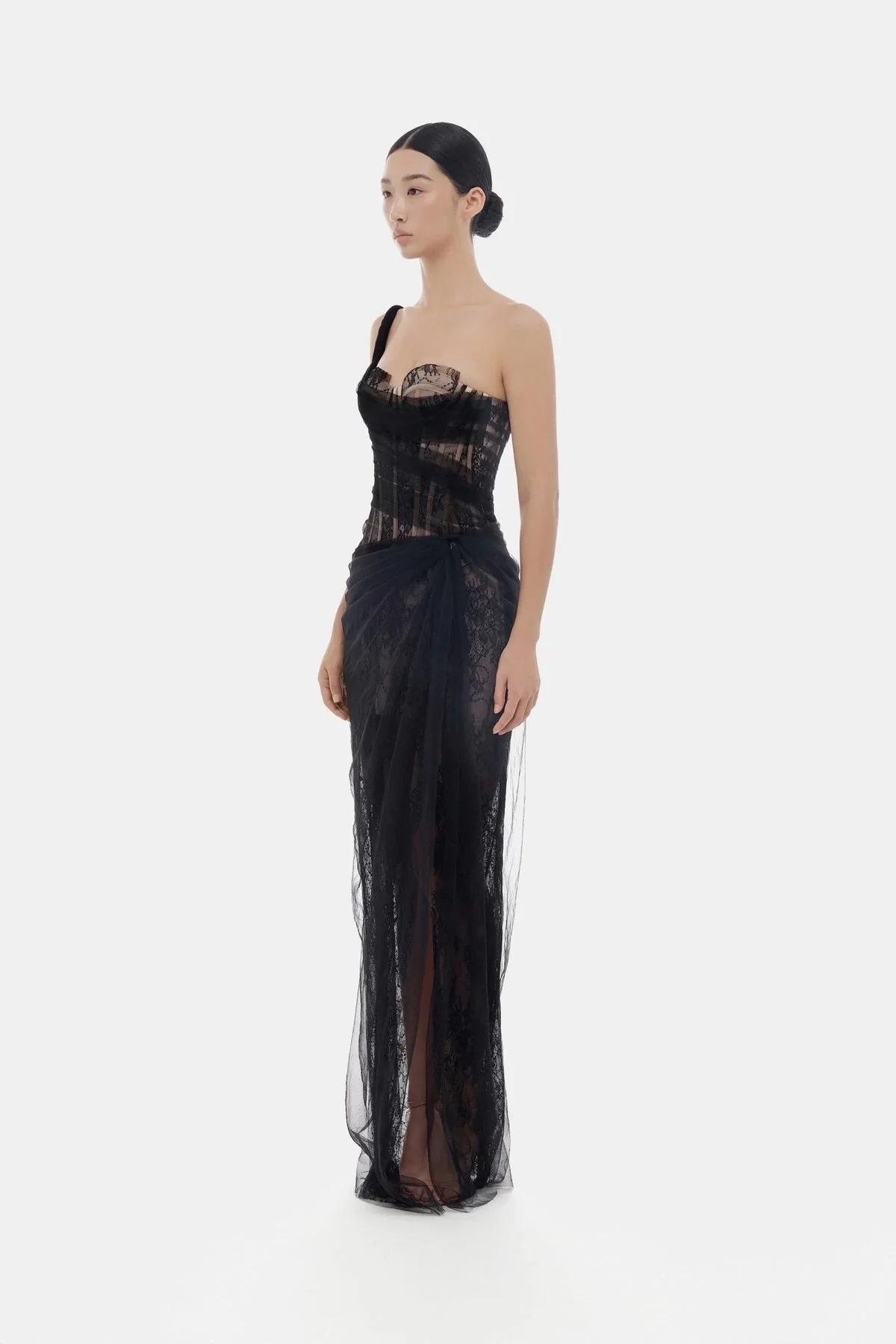 MONTSAND Black Mara Maxi Dress - Image 2