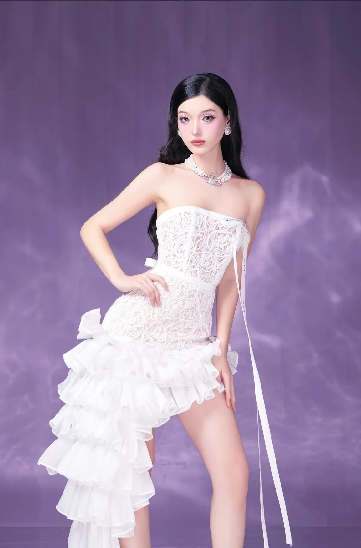 By Jenny White Joy Mini Dress - Image 4