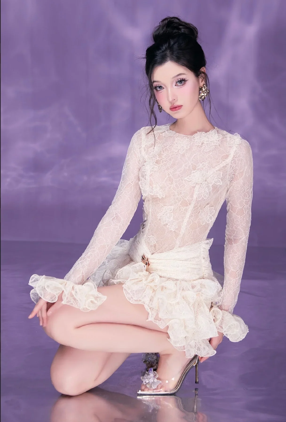 By Jenny White Mei Mini Dress - Image 2