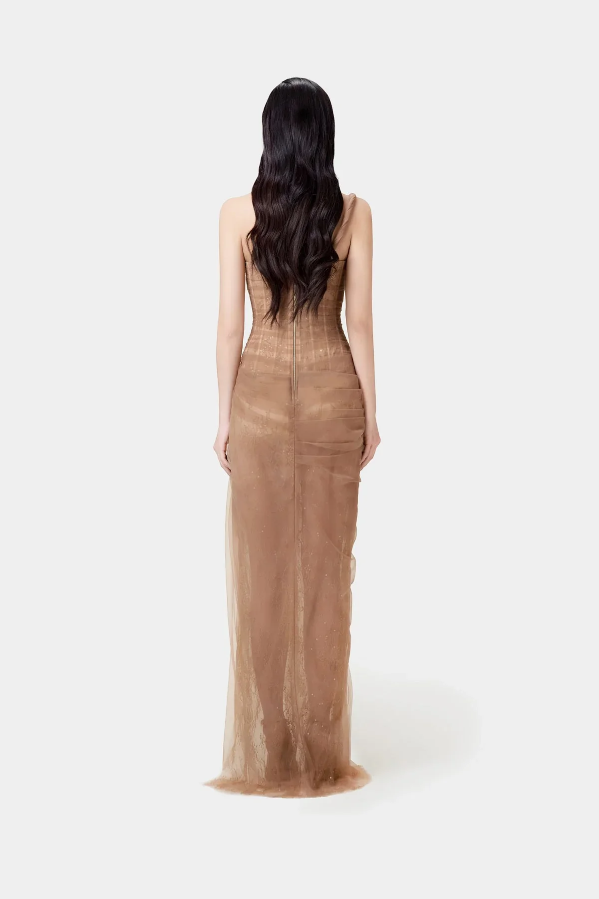 MONTSAND Brown Mara Maxi Dress - Image 3