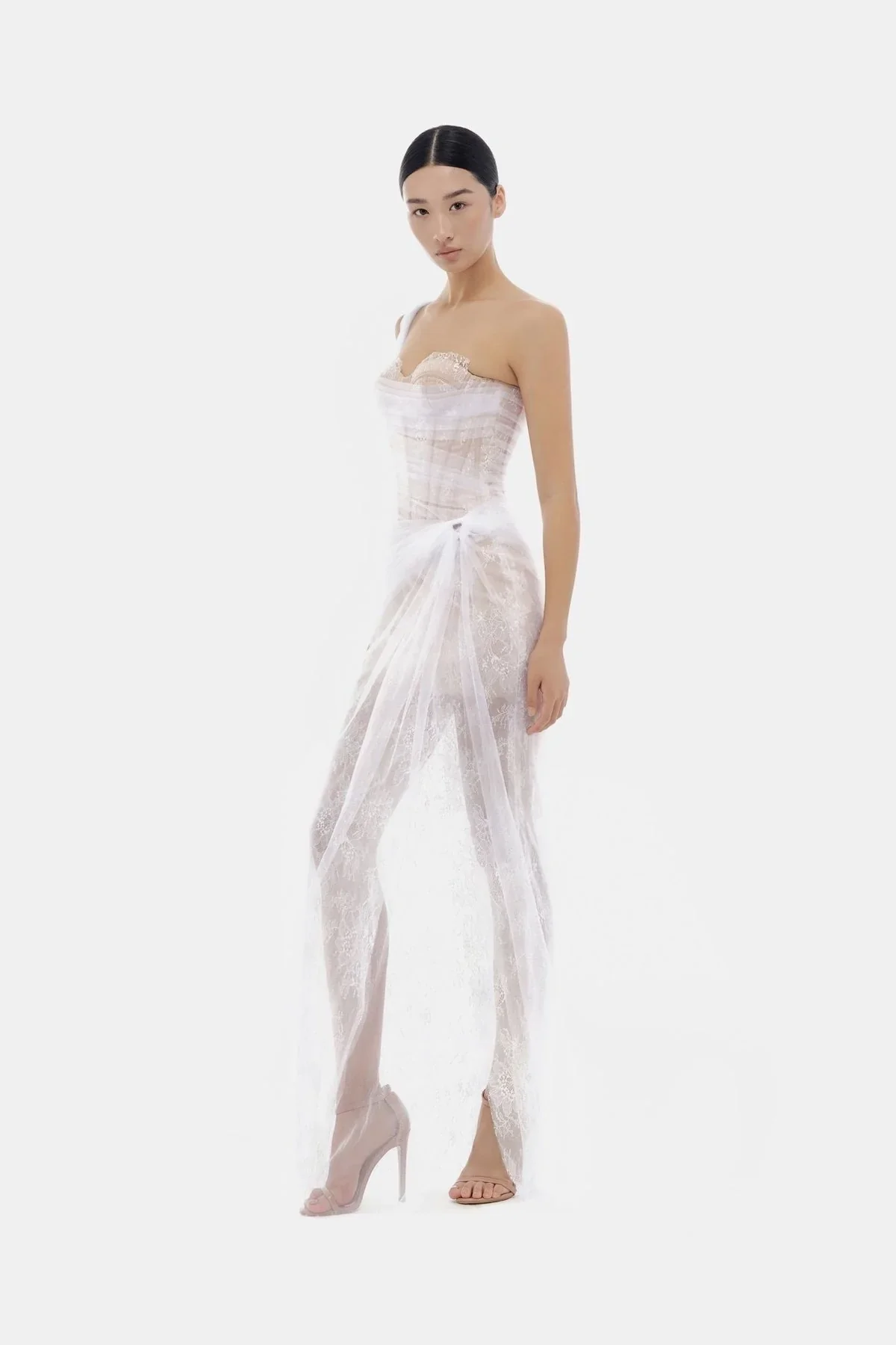 MONTSAND White Mara Maxi Dress - Image 2