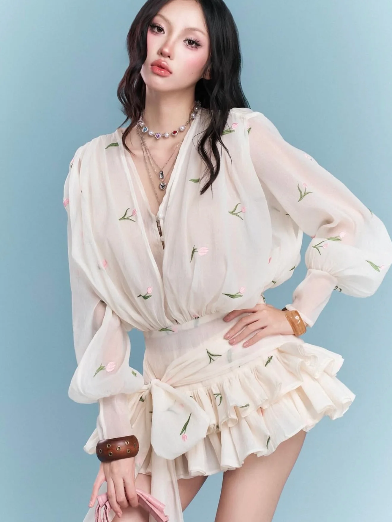 Chanclub Mary Tulip Dress - Image 3