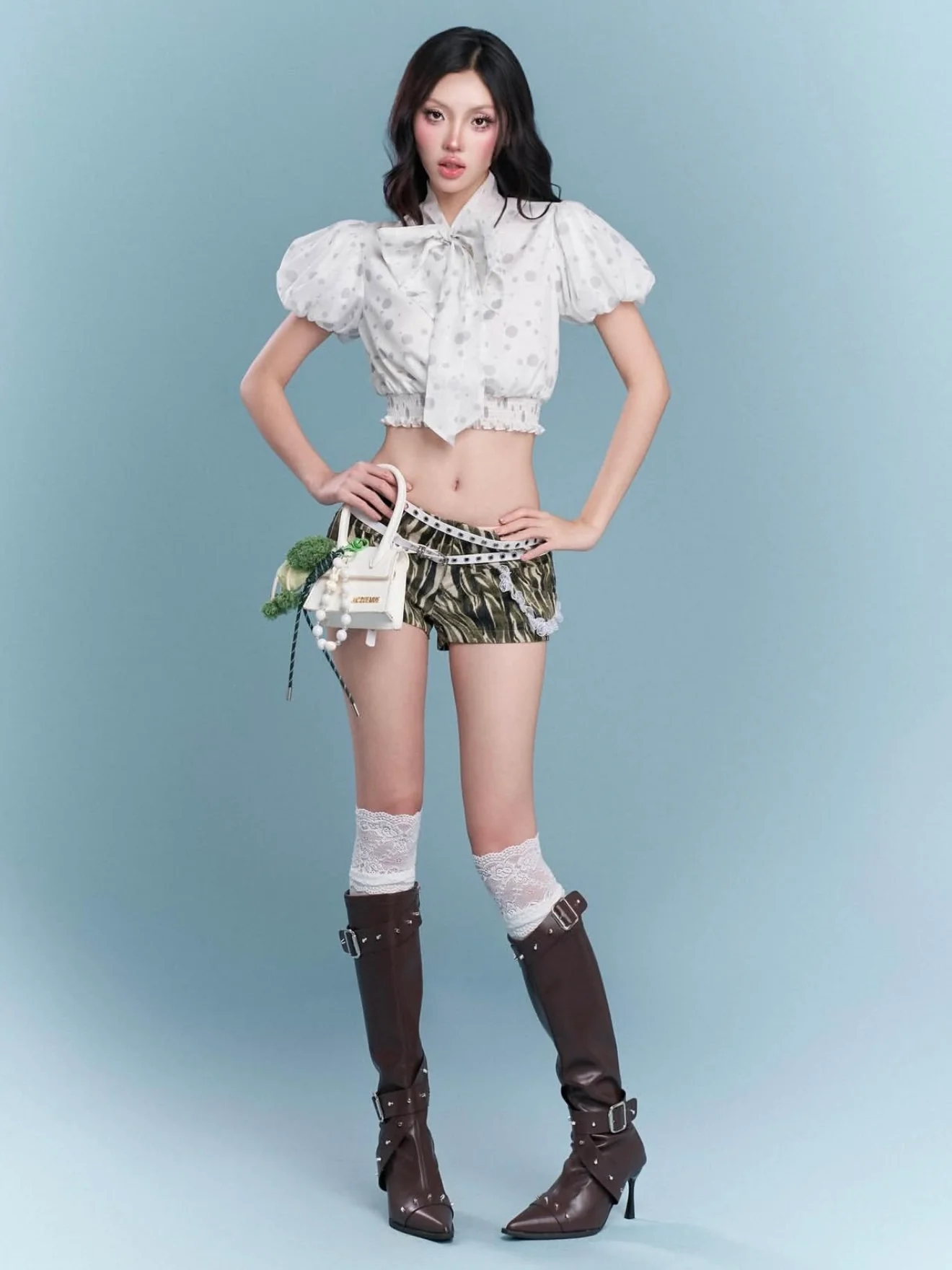 Chanclub Mini Bi Top & Short & Belt