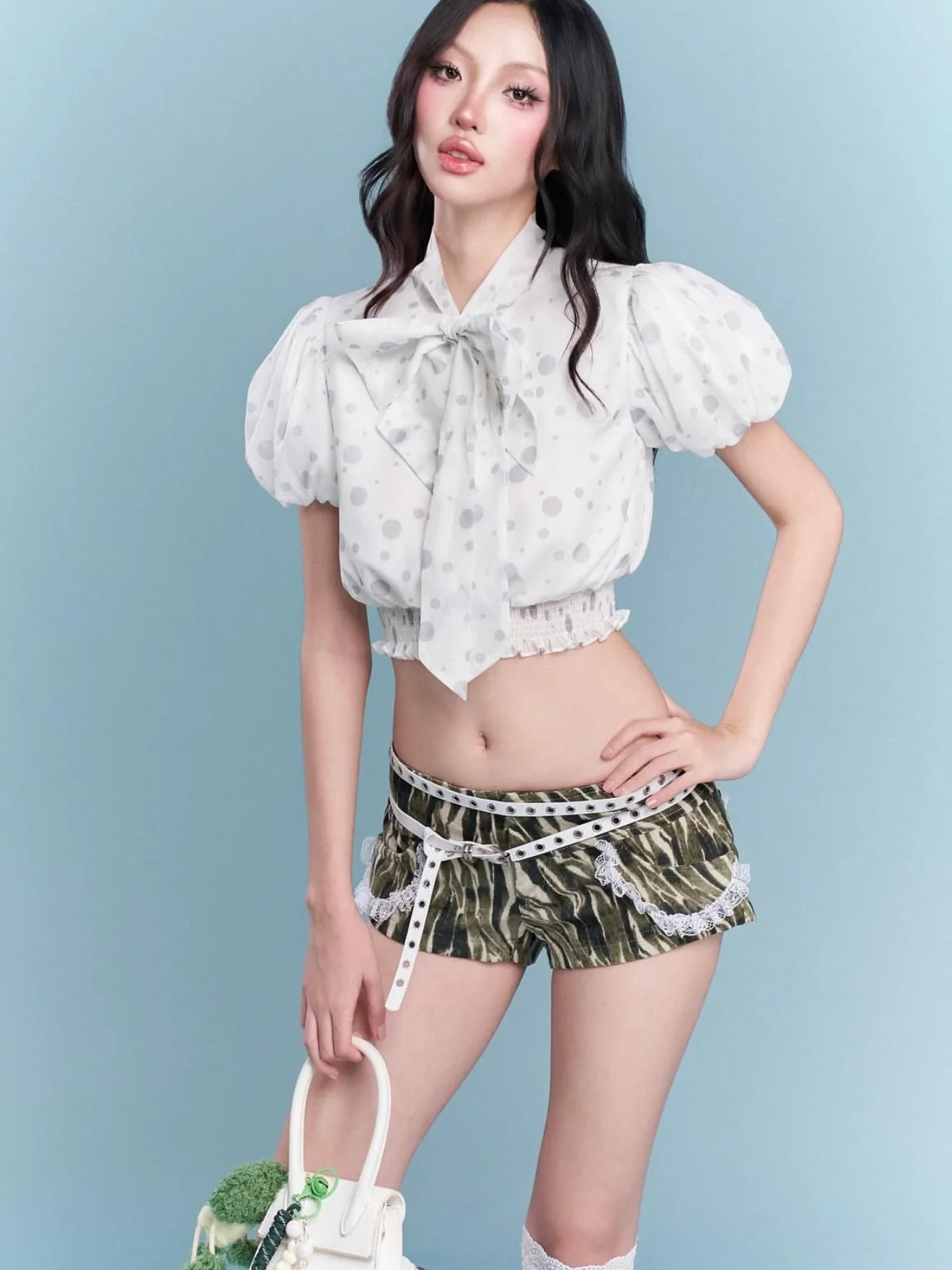 Chanclub Mini Bi Top & Short & Belt - Image 4