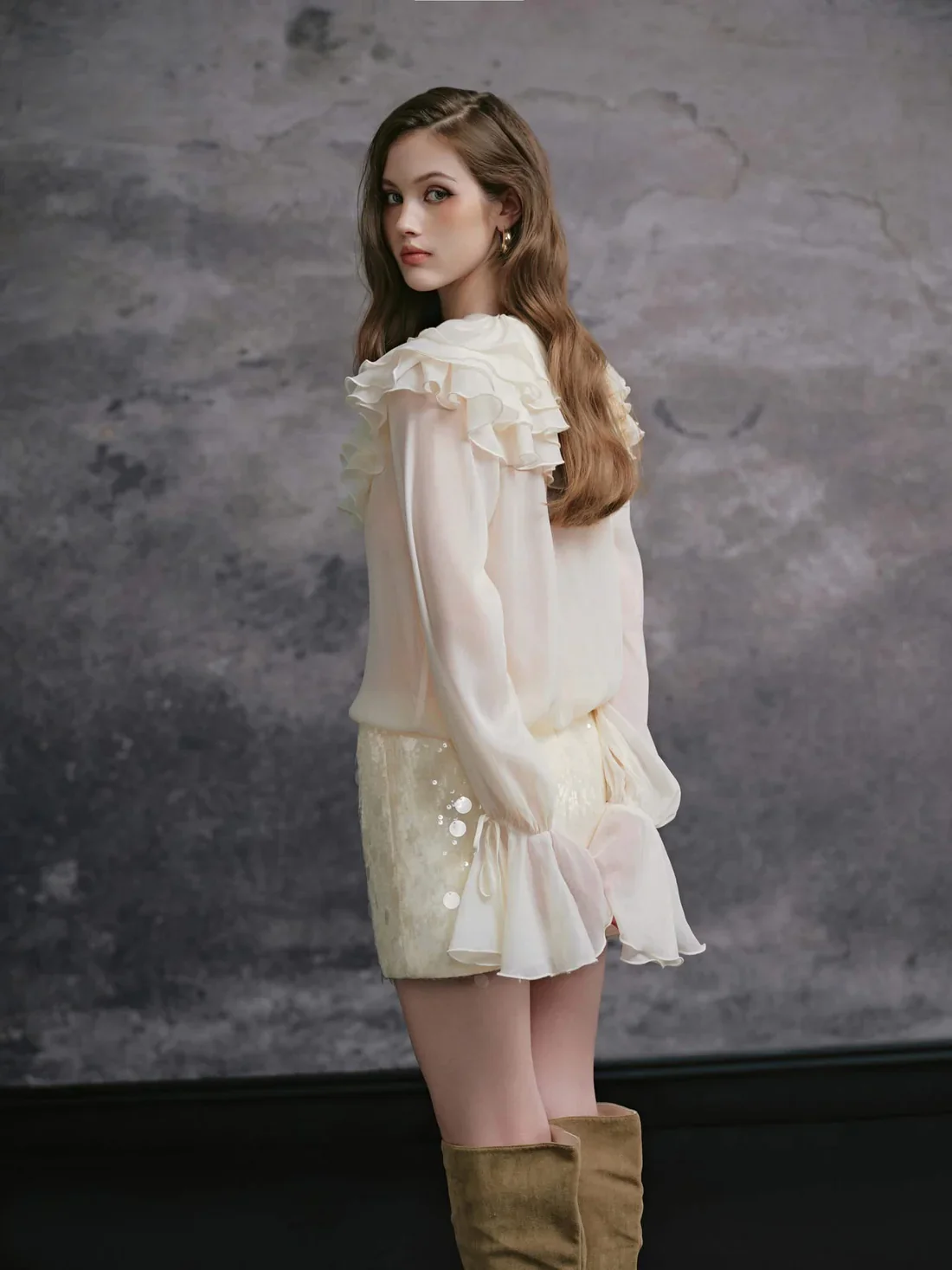 Delicate KENNA TOP & KENNA SKIRT （SET） - Image 7