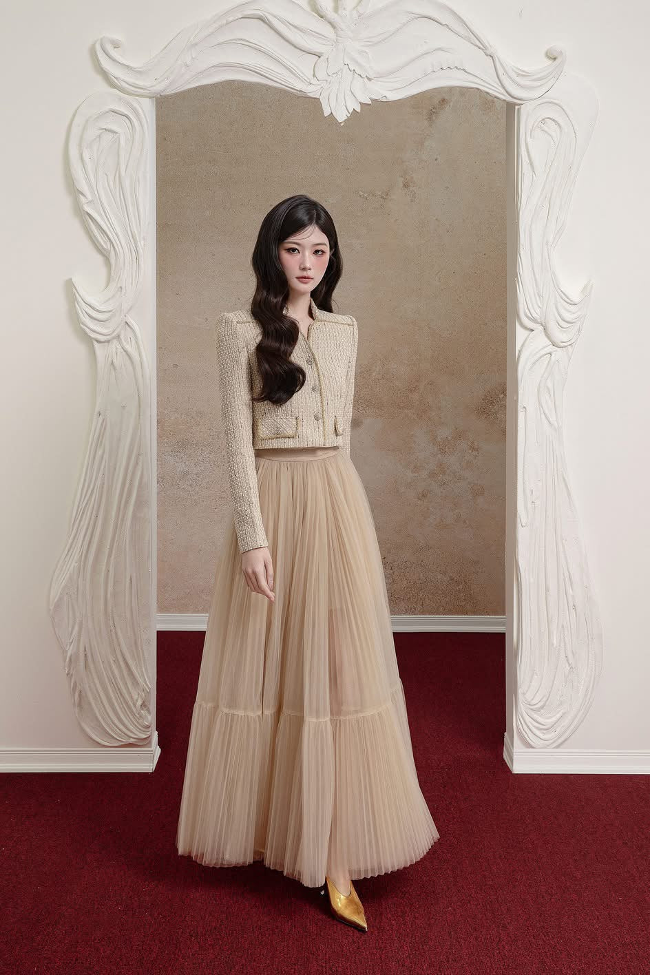 Delicate ROXI JACKET & ROXI DRESS （SET） - Image 5
