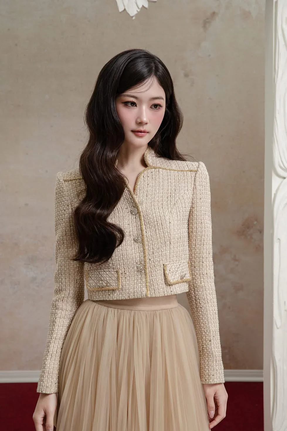 Delicate ROXI JACKET & ROXI DRESS （SET） - Image 7