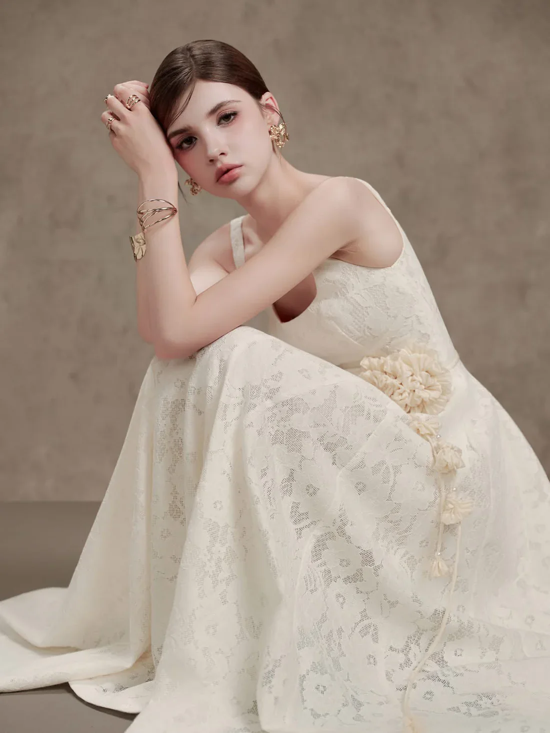 Delicate SHERRY DRESS - Image 4