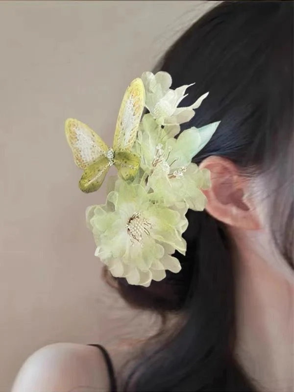 Emerald Butterfly Bloom - Image 2