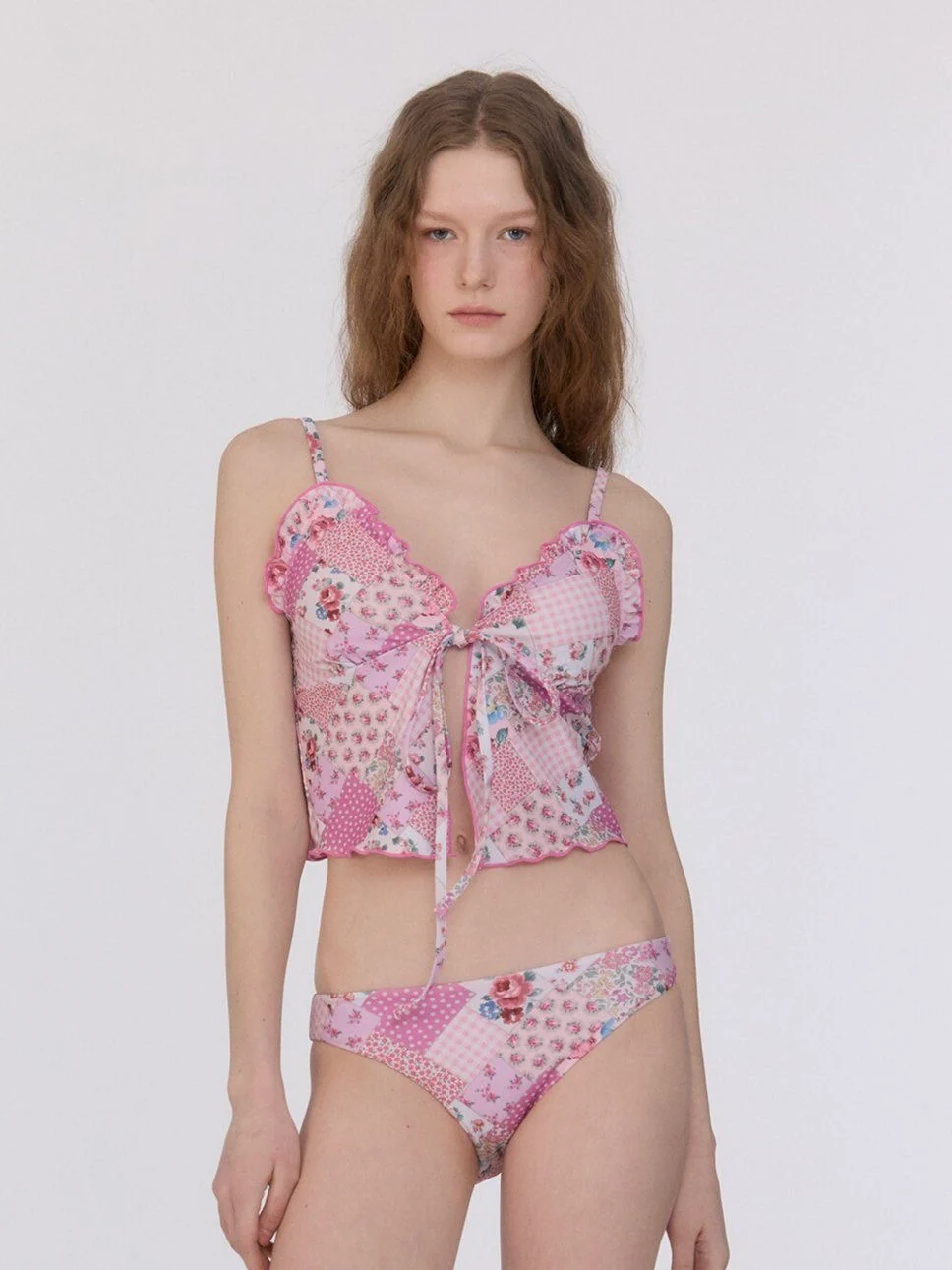 Floral Patchwork Ruffle Set - Image 3