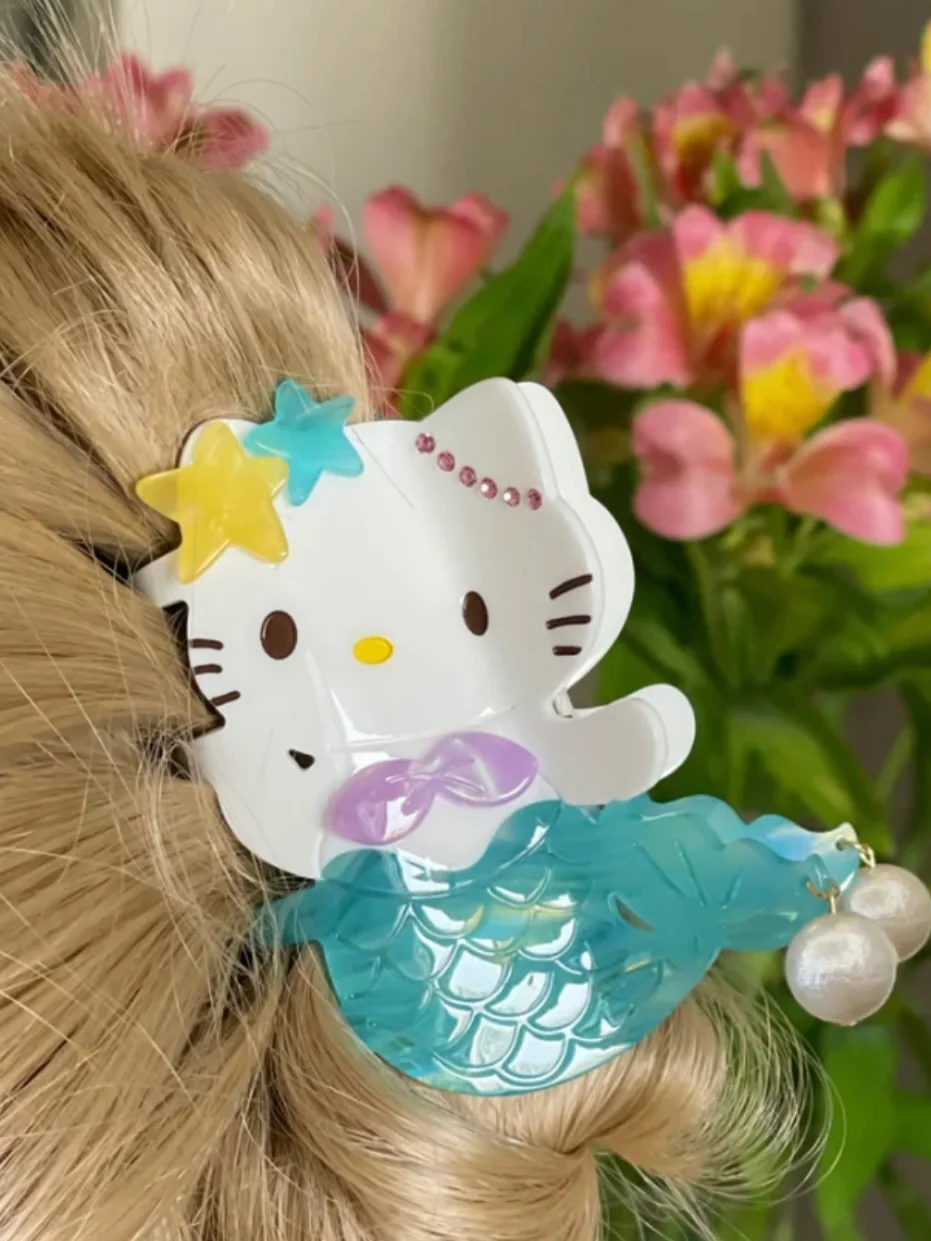 Hello Kitty Acetate Claw Clip - Image 3