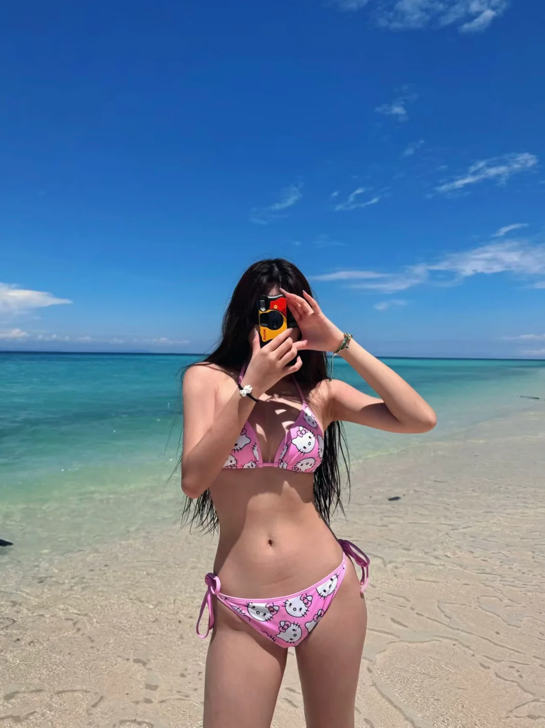 HELLO KITTY Pink Bikini Set - Image 3