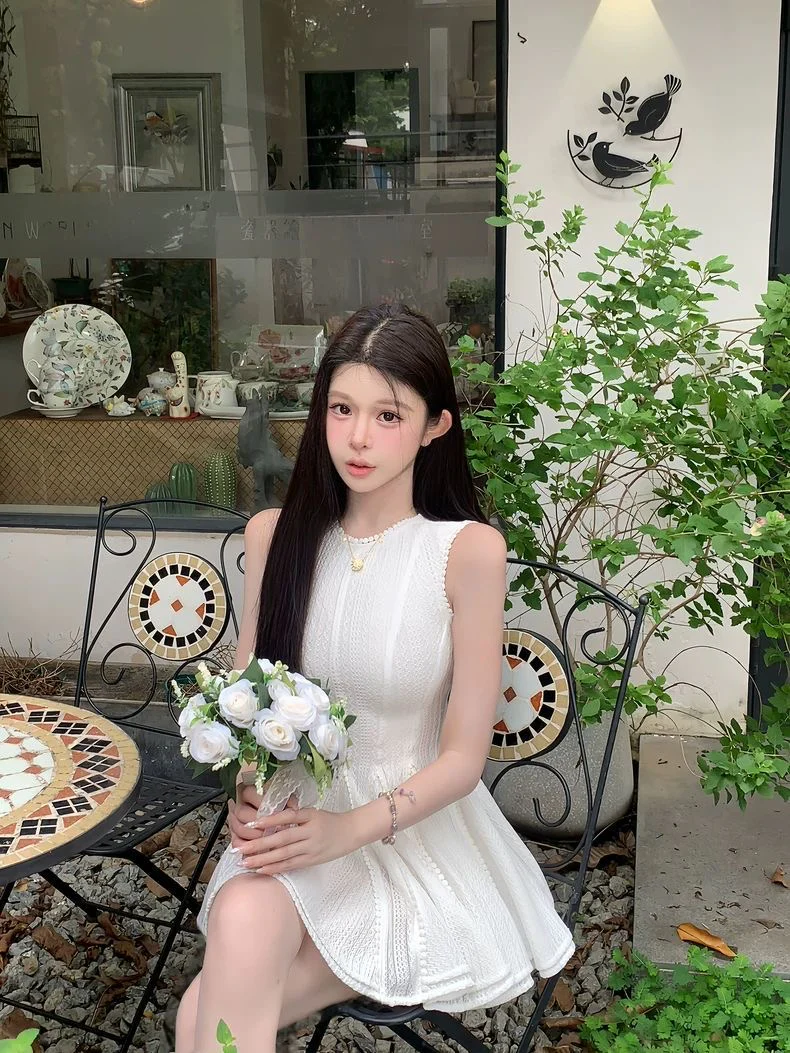 Ivory Air Mini Dress - Image 3