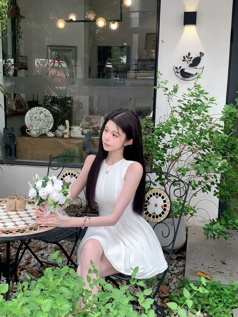 Ivory Air Mini Dress - Image 5