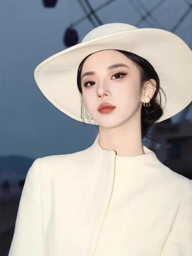 Ivory Wide-Brim Hat - Image 2