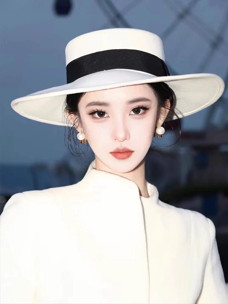 Ivory Wide-Brim Hat - Image 3