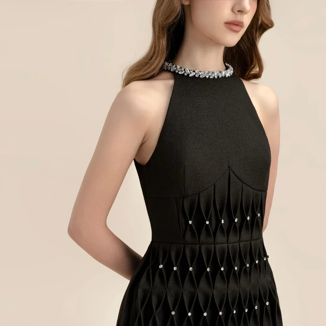 LAMORIS Smocking Stone Dress - Image 4