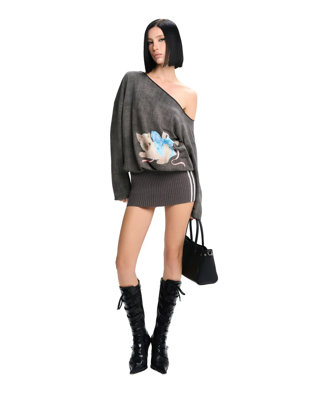 LSOUL LING DRESS (GREY) - Image 4