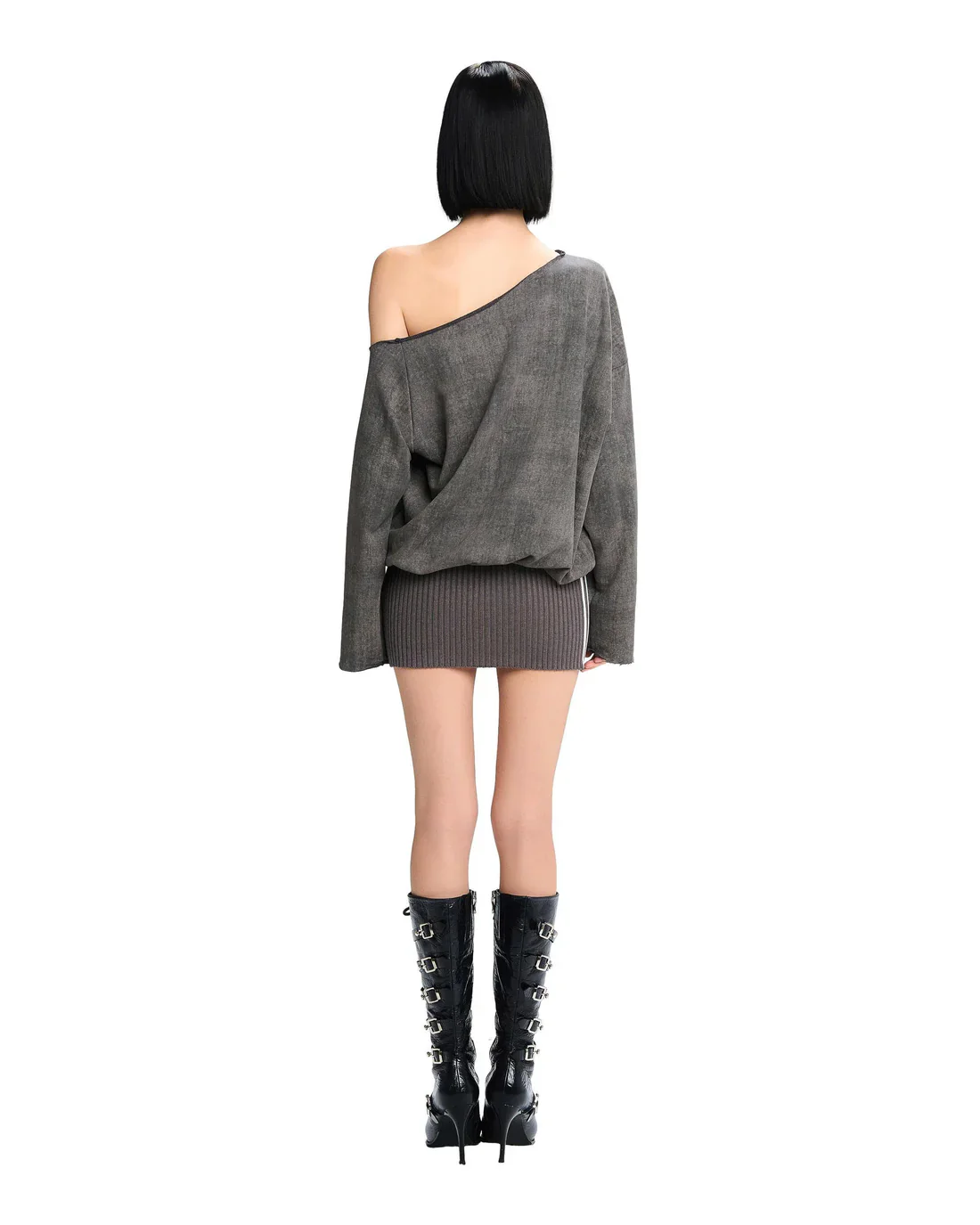 LSOUL LING DRESS (GREY) - Image 9