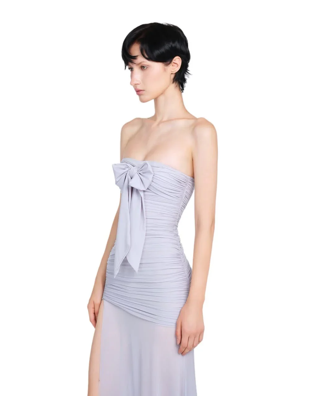 LSOUL Livia Dress (Grey Blue) - Image 2