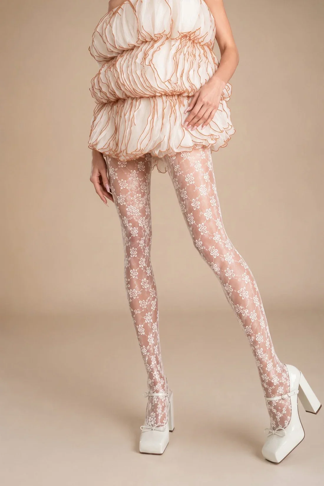MAEL FEMME HERA DRESS - WHITE - Image 3