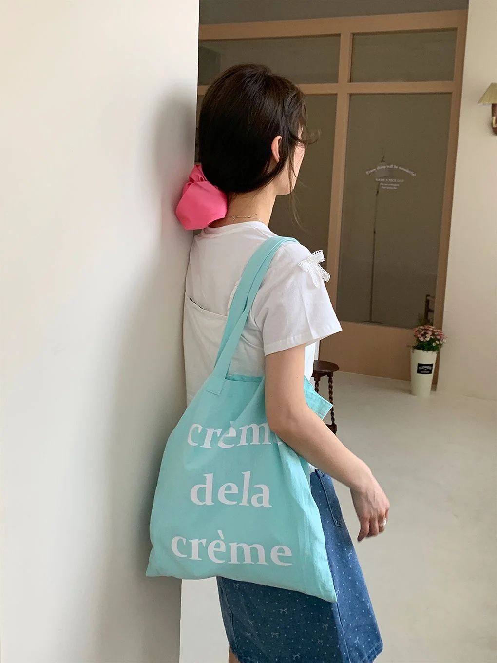 Minimalist Canvas Tote Bag – Large Capacity Everyday Shoulder Bag - Image 2