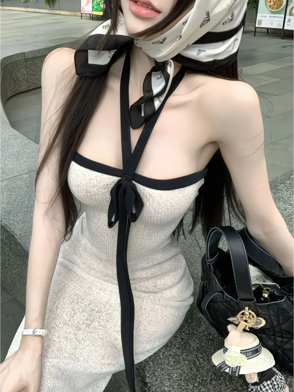 Soft Sculpt Halter Maxi - Image 3