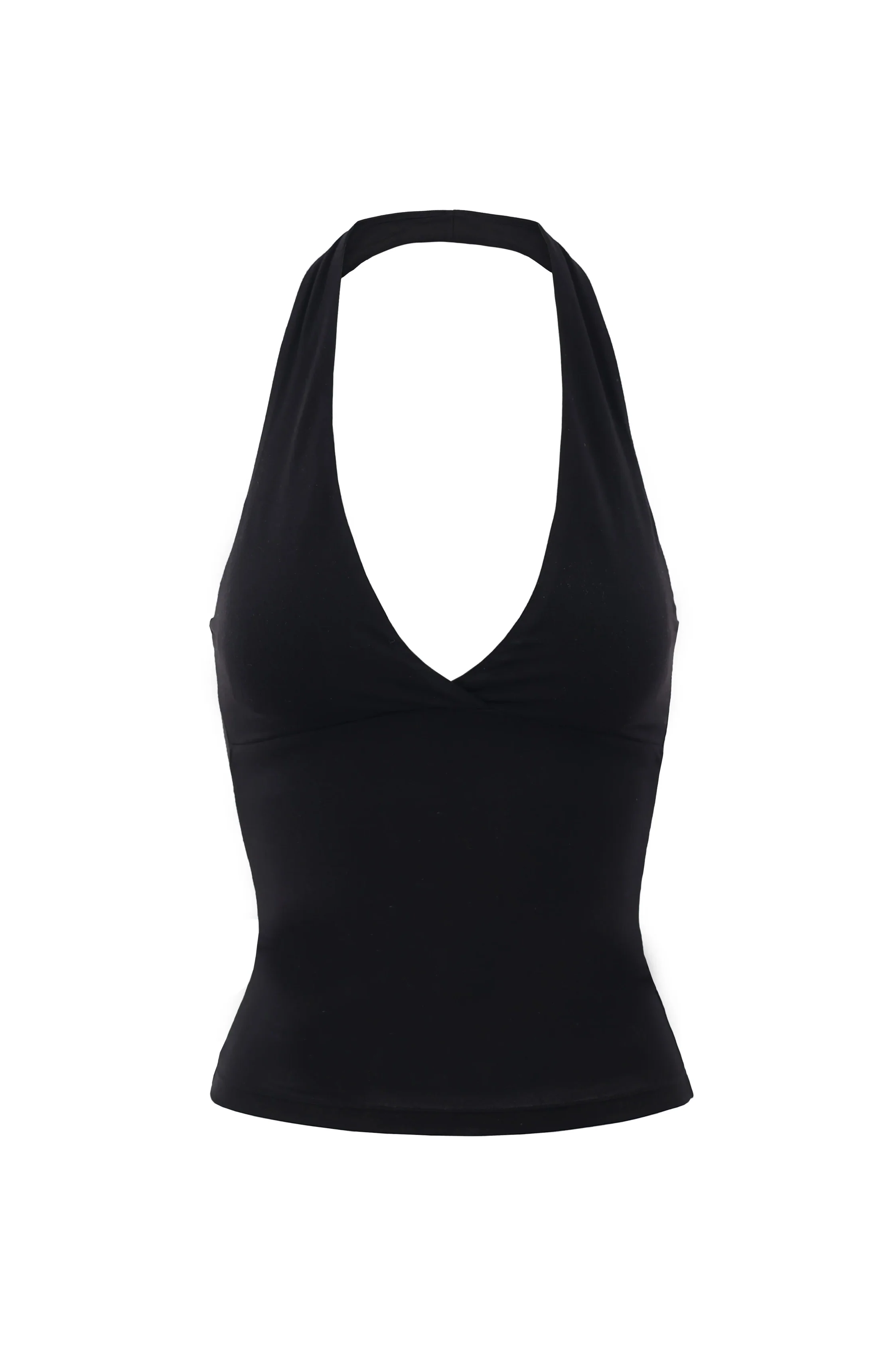 Stunning Deep V-Neck Layered Dress with Built-In Bra | Ultra-Flattering Silhouette - Image 2