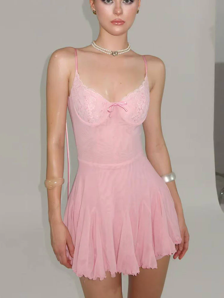 Sugar Lace Slip Dress - Image 5