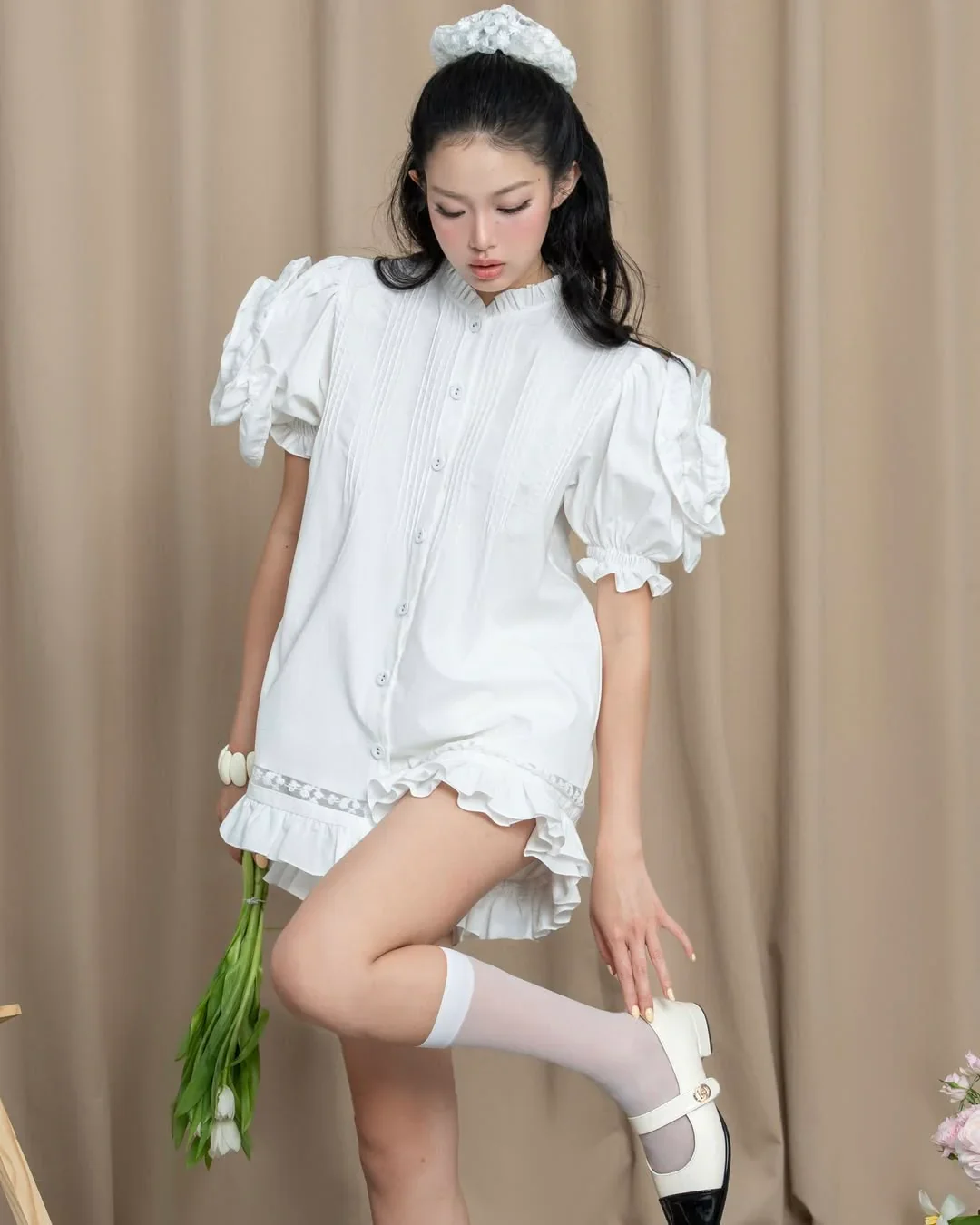 SWAN Closet Rolisa Dress - Image 6