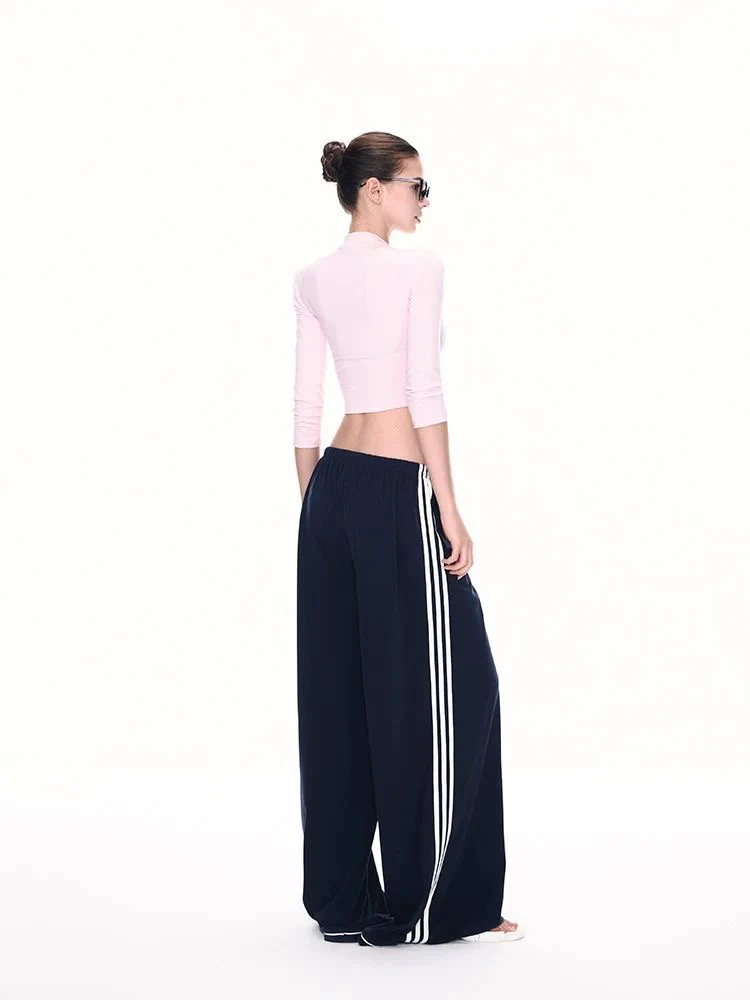 Vintage Y2K Pink Top & Cargo Pants Set – Streetwear Utility Chic - Image 3